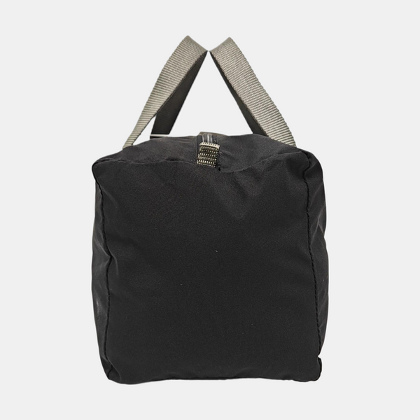 Fabric Top Handle Bag Black