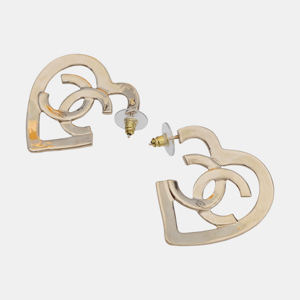 Metal Gold Stud Earrings