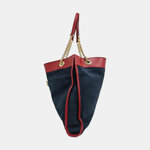 Rajah Large Suede Blue