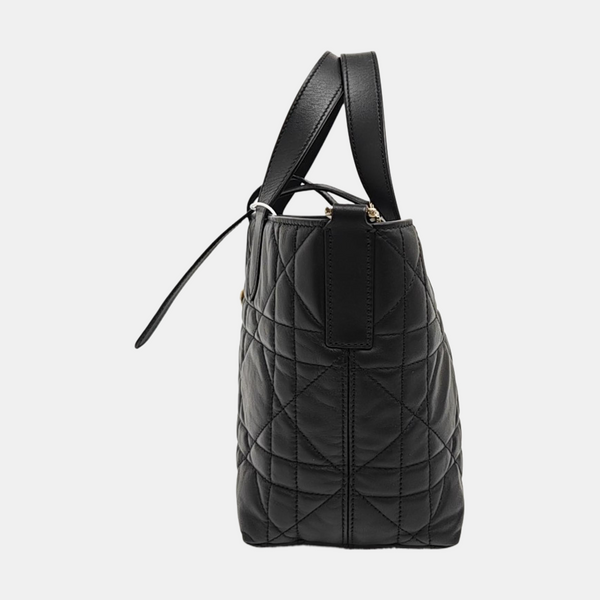 Toujours Small Cannage Calfskin Black