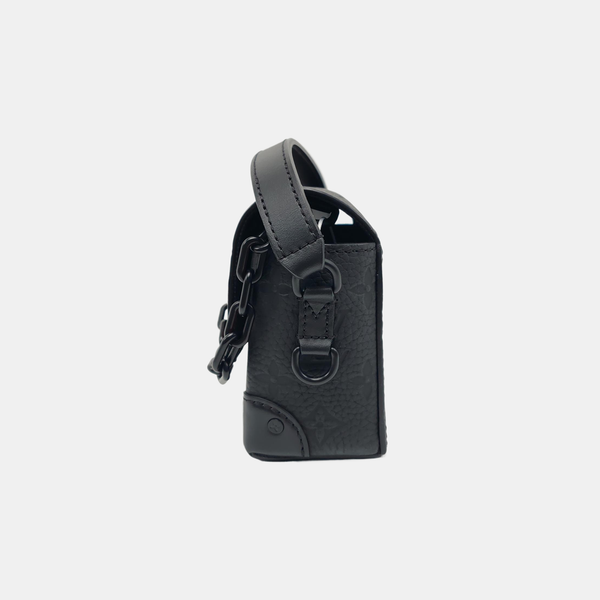 SOFT TRUNK Mini Monogram Calfskin Black