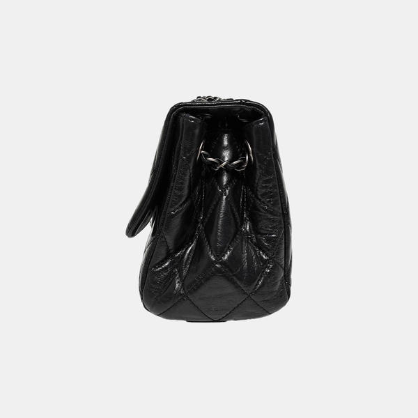 CLASSIC FLAP Small Quilted Calfskin Black