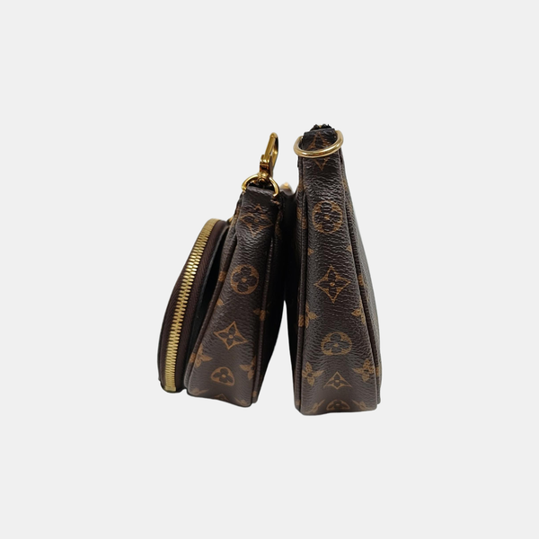 MULTI Monogram Coated Canvas Brown