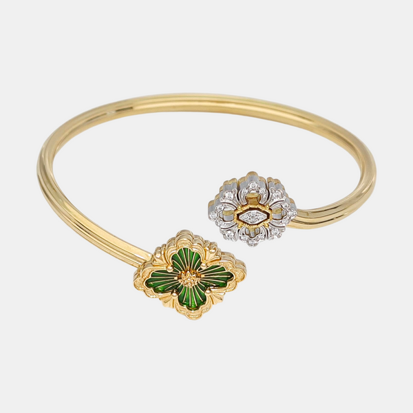 18k White Gold Bangle
