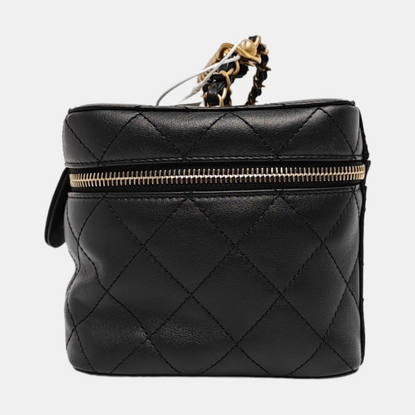 Quilted Calfskin Black