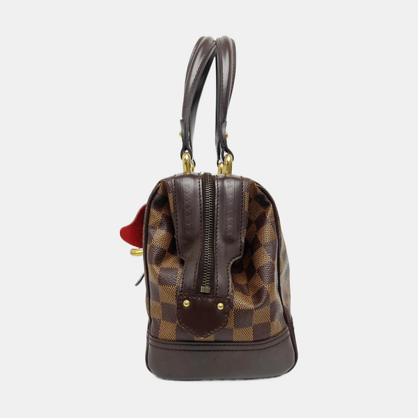 KNIGHTSBRIDGE Damier Ebene Coated Canvas Brown