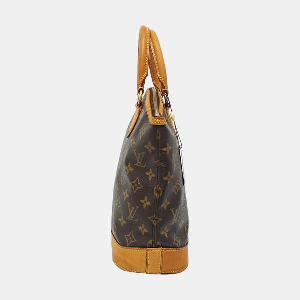LOCKIT PM Monogram Coated Canvas Brown