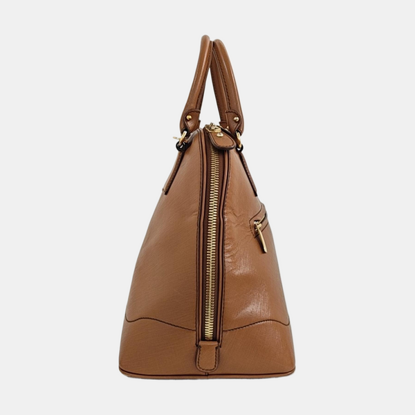 Darina Calfskin Brown
