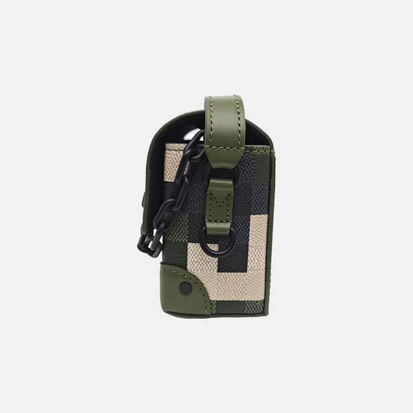 SOFT TRUNK Mini Damier Coated Canvas Green