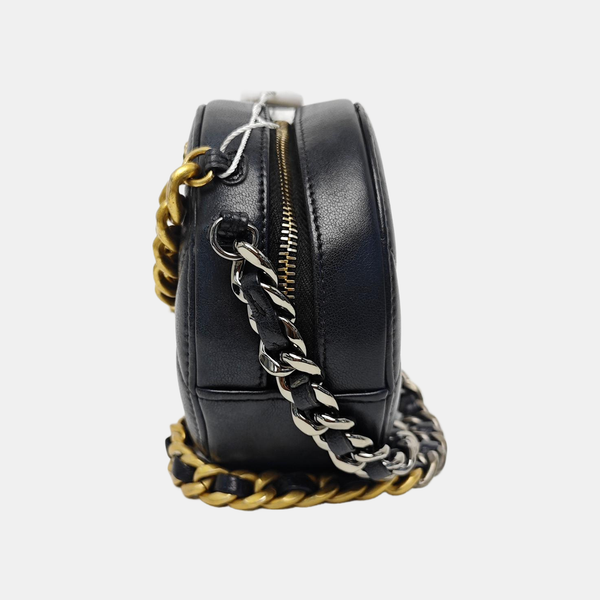 CHANEL 19 Quilted Lambskin Black