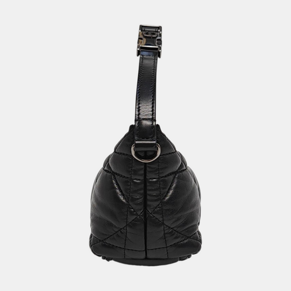 Diortravel Nomad Small Cannage Calfskin Black