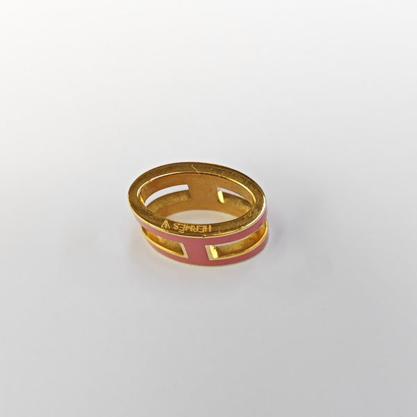 Pop H Metal Gold Pendant