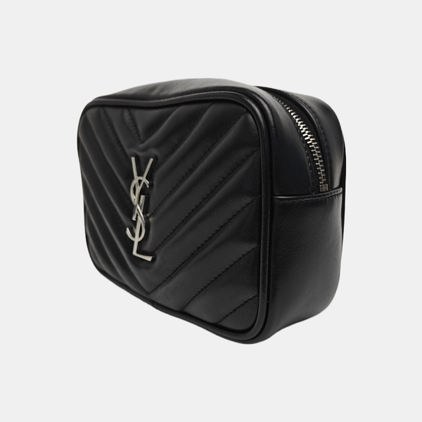 LOU Chevron Calfskin Black