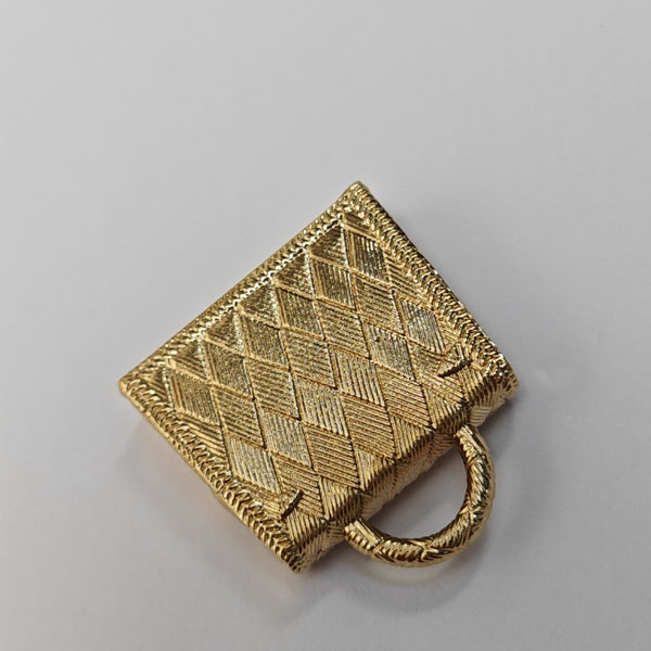 Colgante Metálico Dorado Kelly Amulettes