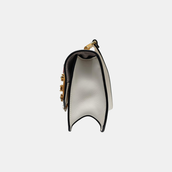 Miu Lady Calfskin White