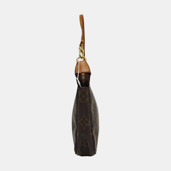 ACCESSOIRES Monogram Coated Canvas Brown