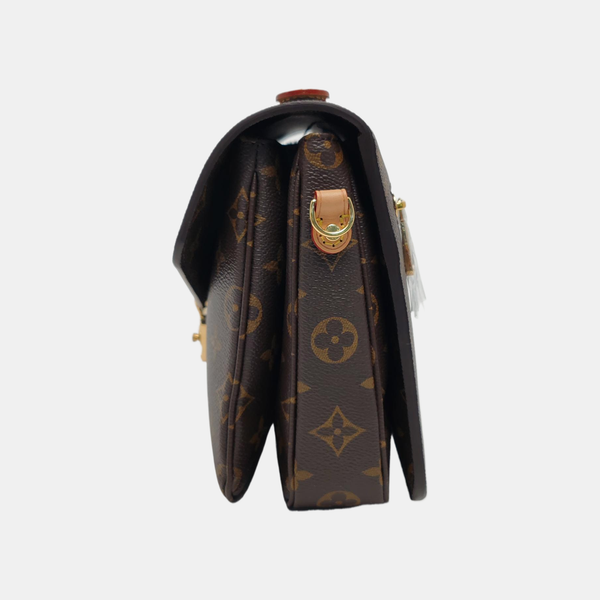Authenticated pre-owned MÉTIS MM Monogram Coated Canvas Brown - Shoulder Bag at Looply