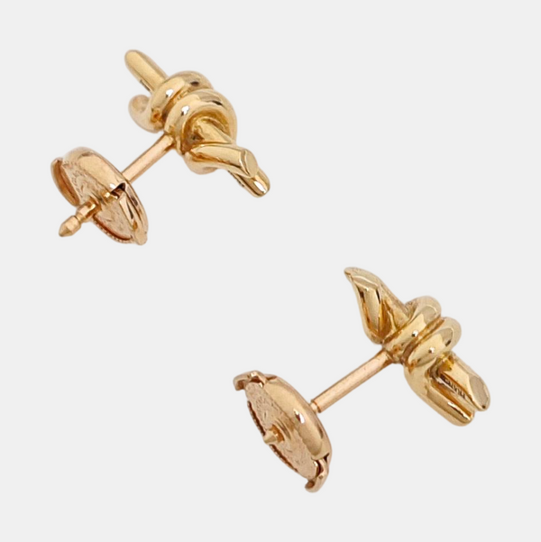 18k Rose Gold Stud Earrings