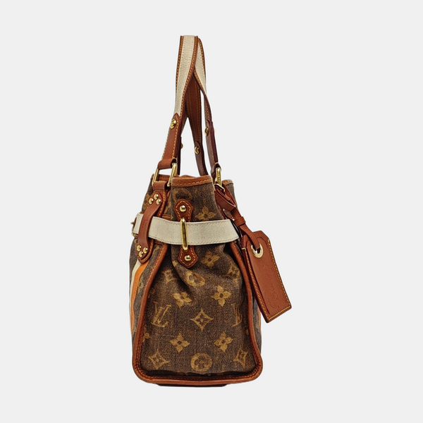 Monogram Coated Canvas Brown