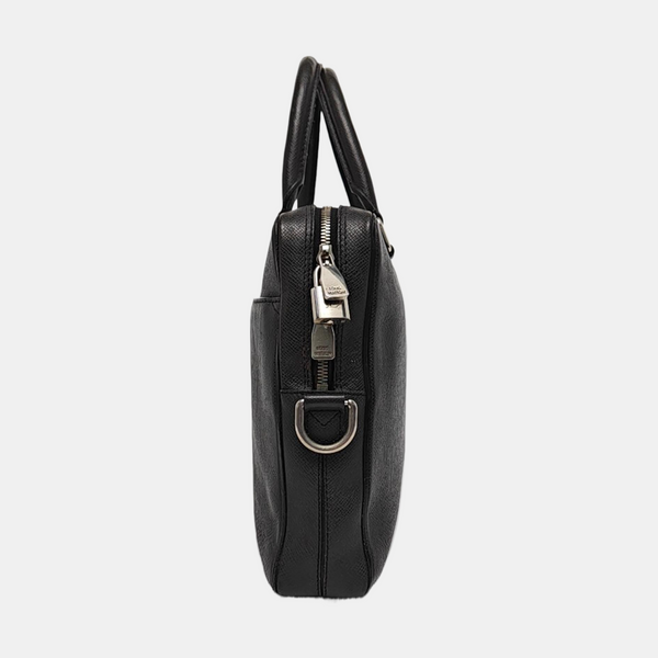 PORTE-DOCUMENTS Calfskin Gray