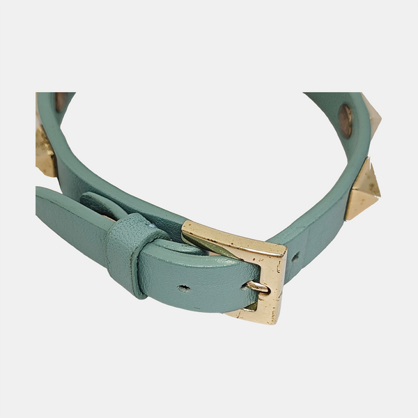 Leather Green Bracelet