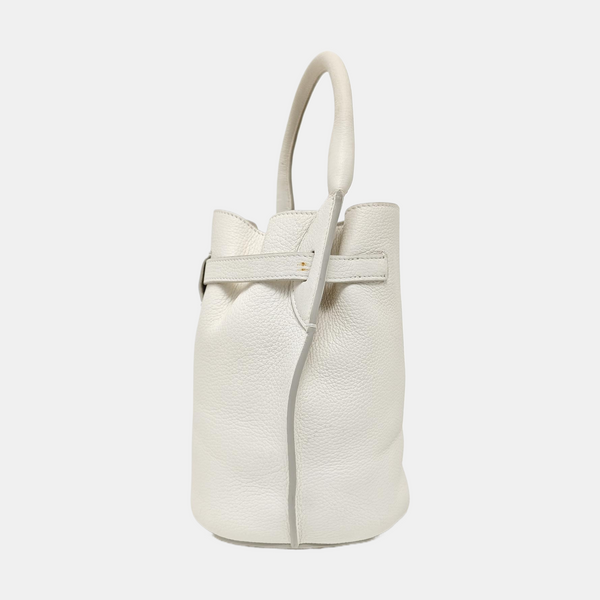 BIG BAG Nano Calfskin White