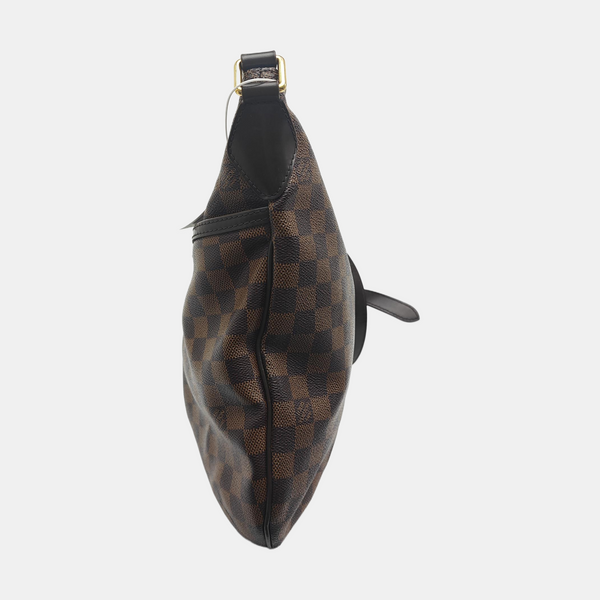 BLOOMSBURY PM Damier Ebene Coated Canvas Brown
