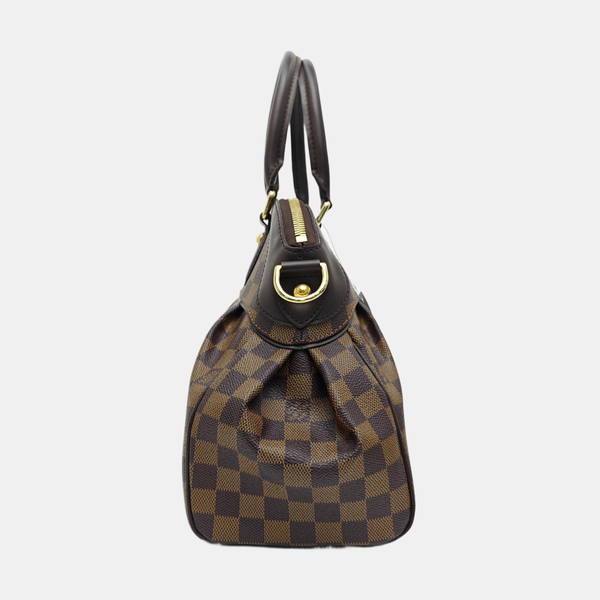 TREVI PM Damier Ebene Coated Canvas Brown