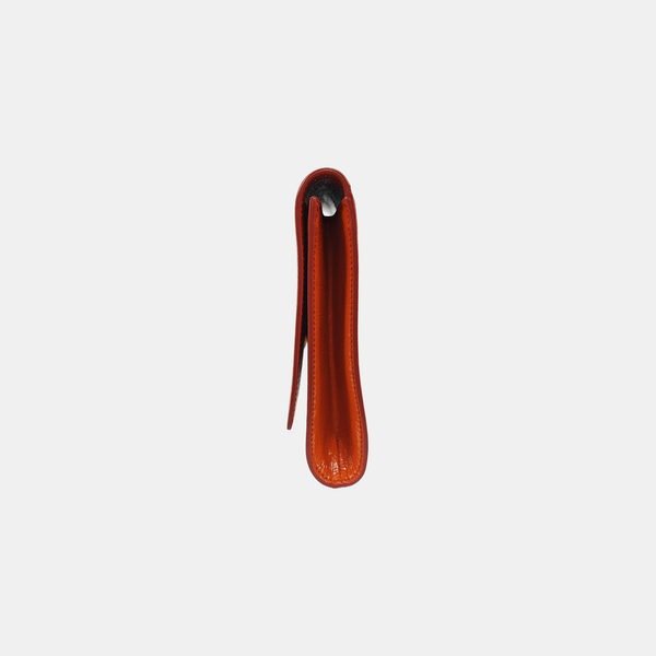 BELLE JOUR Quilted Patent Leather Orange