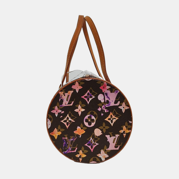 PAPILLON 30 Monogram Coated Canvas Brown