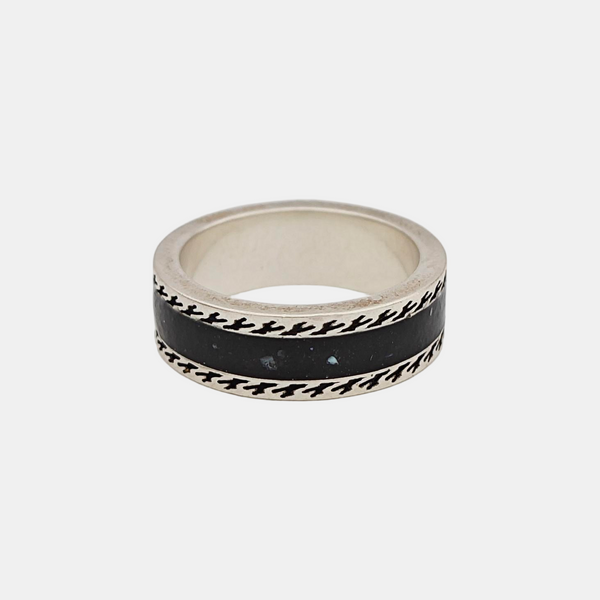 925 Sterling Silver Ring HK 10