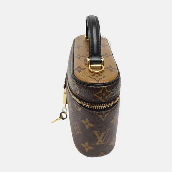 Vanity Chain Pouch Monogram Coated Canvas Brown