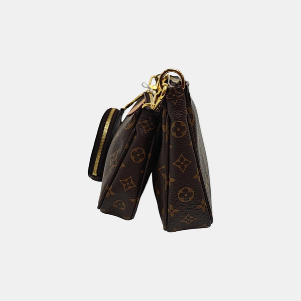 MULTI Monogram Coated Canvas Brown