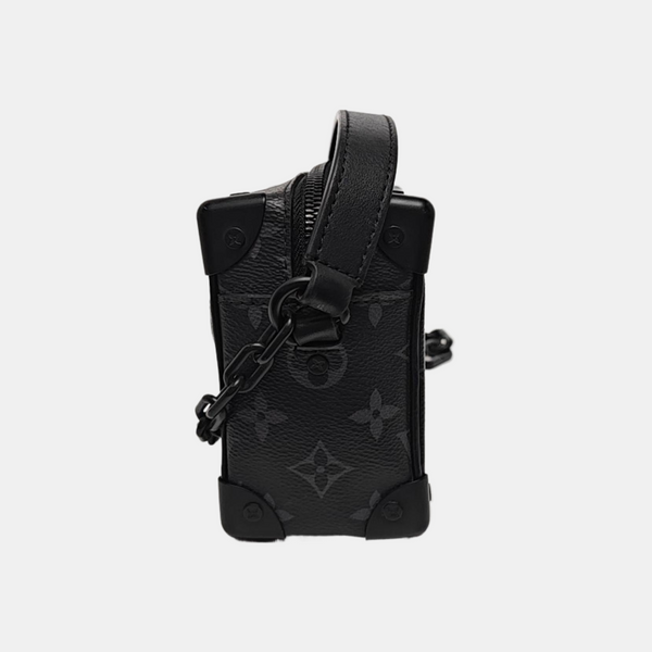 SOFT TRUNK Mini Monogram Coated Canvas Black