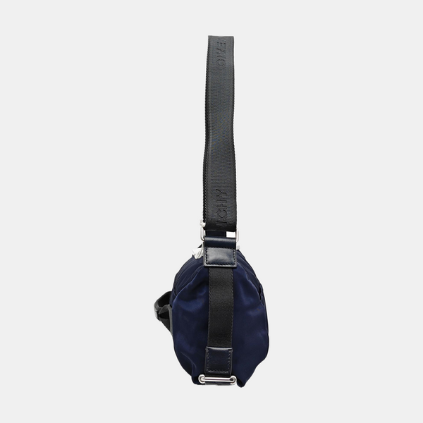Nylon Shoulder Bag Blue
