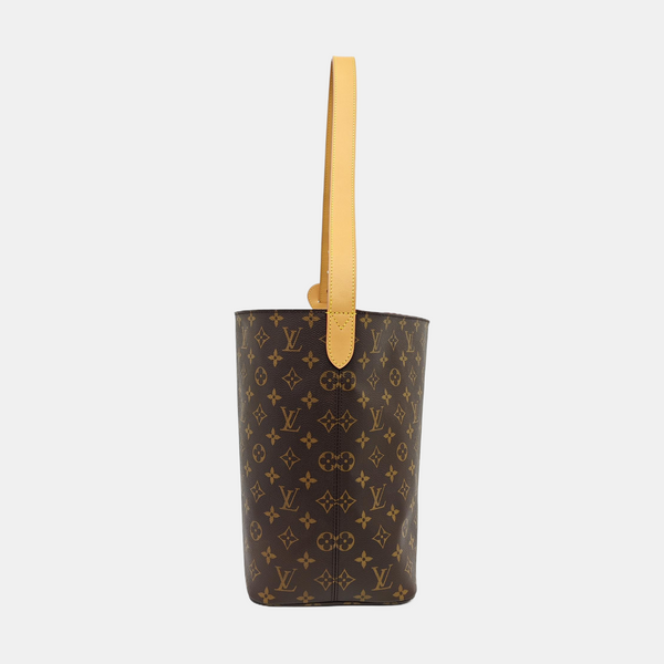 ALL IN GM Monogram Coated Canvas Brown