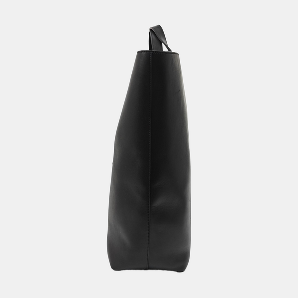 Calfskin Tote Bag Large Black