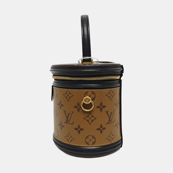 CANNES PM Monogram Coated Canvas Brown