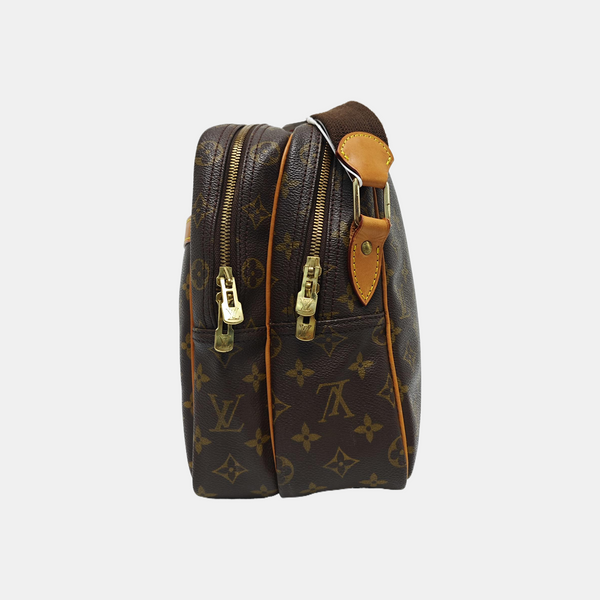 REPORTER GM Monogram Coated Canvas Brown