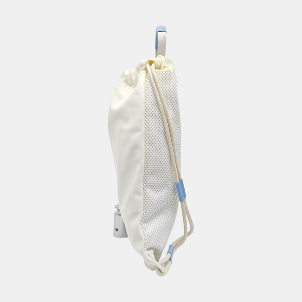 Leather Backpack White