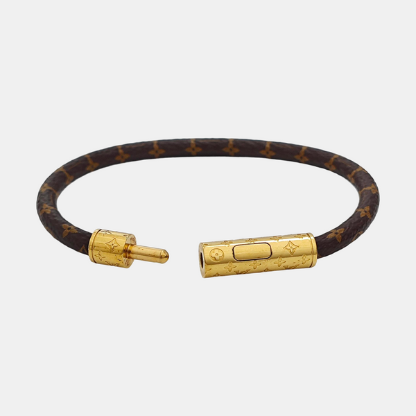 CONFIDENTIEL Metal Brown Bangle