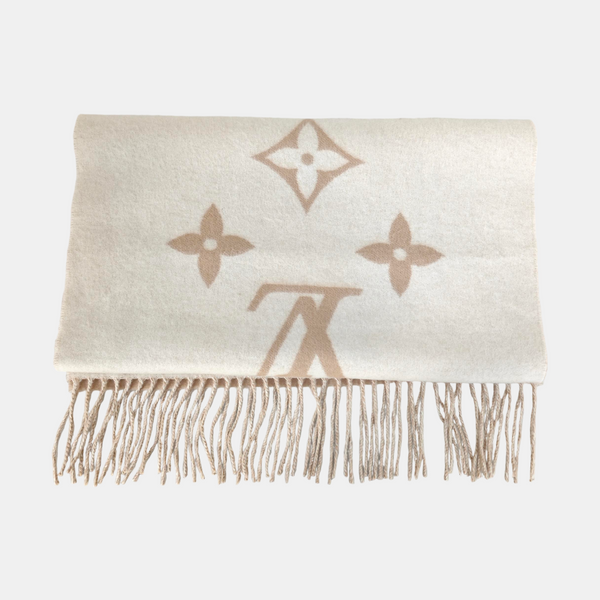 Cashmere Scarf White