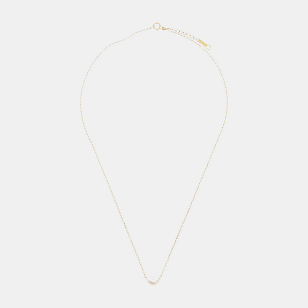 Streched 18k Gold Necklace