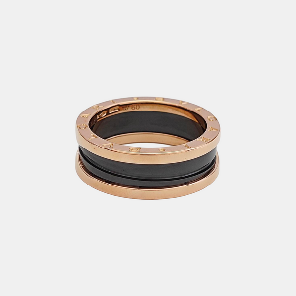 B.ZERO1 18k Rose Gold Ring EU 60