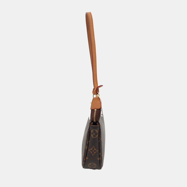 ACCESSOIRES GM Monogram Coated Canvas Brown