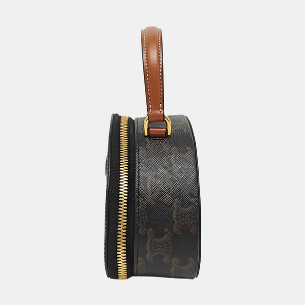TRIOMPHE Mini Coated Canvas Black
