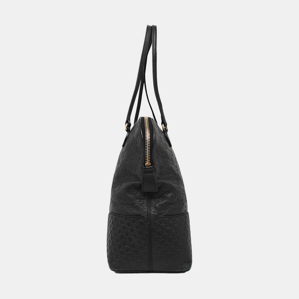Bree Monogram Calfskin Black