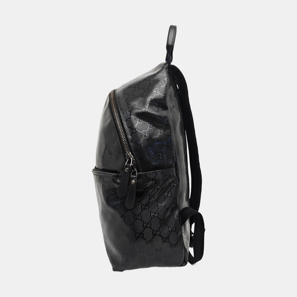 Signature Monogram Coated Canvas Black