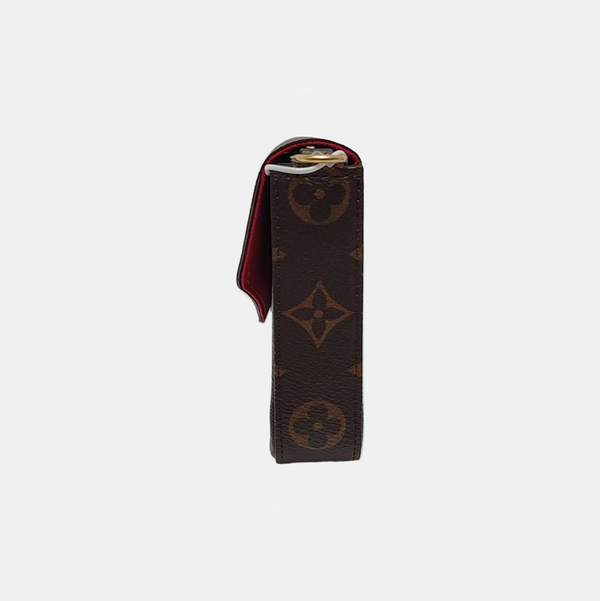FÉLICIE Monogram Coated Canvas Brown