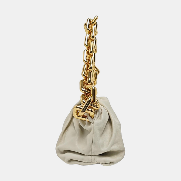 The Pouch Mini Calfskin White